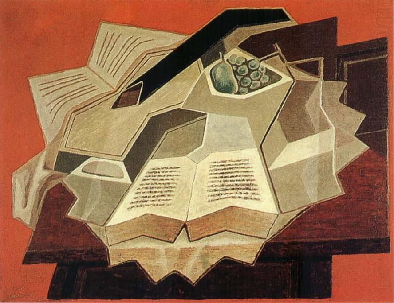 Juan Gris The book is opened china oil painting image